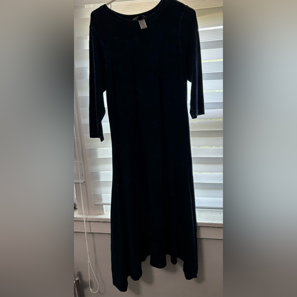Hardtail denim midi asymmetrical dress women’s size extra large